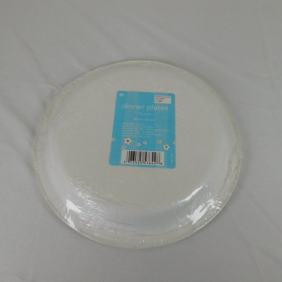 4 Pkgs Easter Holiday Paper Plates Dinner Snack Bunny Rabbit Carrot NIP Check - Picture 10 of 11